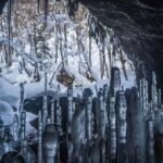 Bamboo Ice Cave: Snowshoe to see a natural phenomenon! - Snowshoeing through Noboribetsu’s winter woods