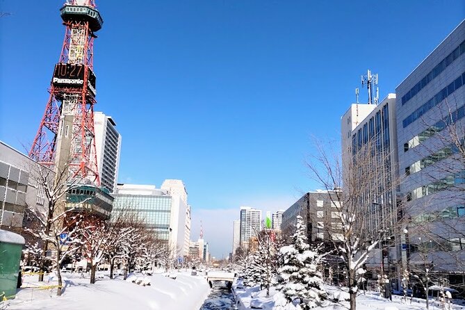 Enjoy Foods and Drink! Walking Downtown of Sapporo with Ken-san. - Sosei River and the quieter side of downtown