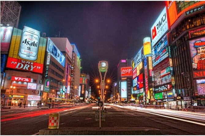Exploring Hokkaido Nightlife Susukino Evening Walking Tour - Daruma Honten and the taste of Hokkaido lamb