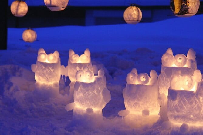 Full Day Tour in Hokkaido and Lake Toya from Sapporo - Otaru Snow Light Path: beautiful, but only at the right time of year