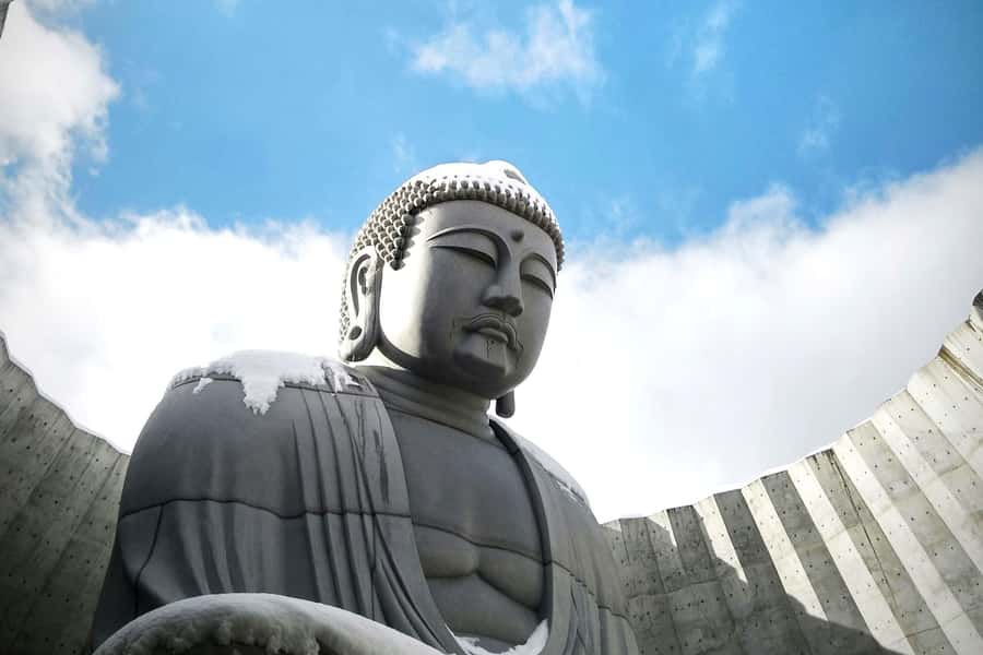 Hokkaido Sapporo :Hill of Buddha, Beer Museum & Fish Market - Hill of the Buddha and Tadao Ando’s quiet design