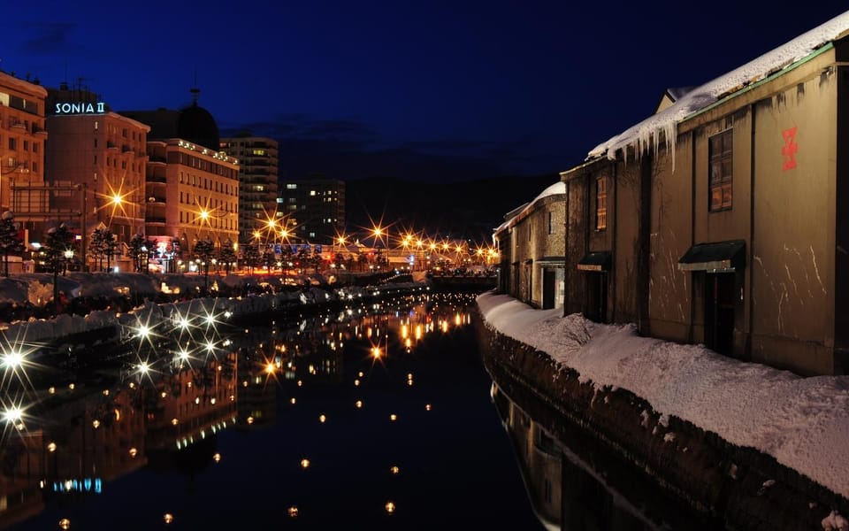 Otaru: Private Otaru Sightseeing Tour by Rickshaw - Canal bridges, piers, and photo stops