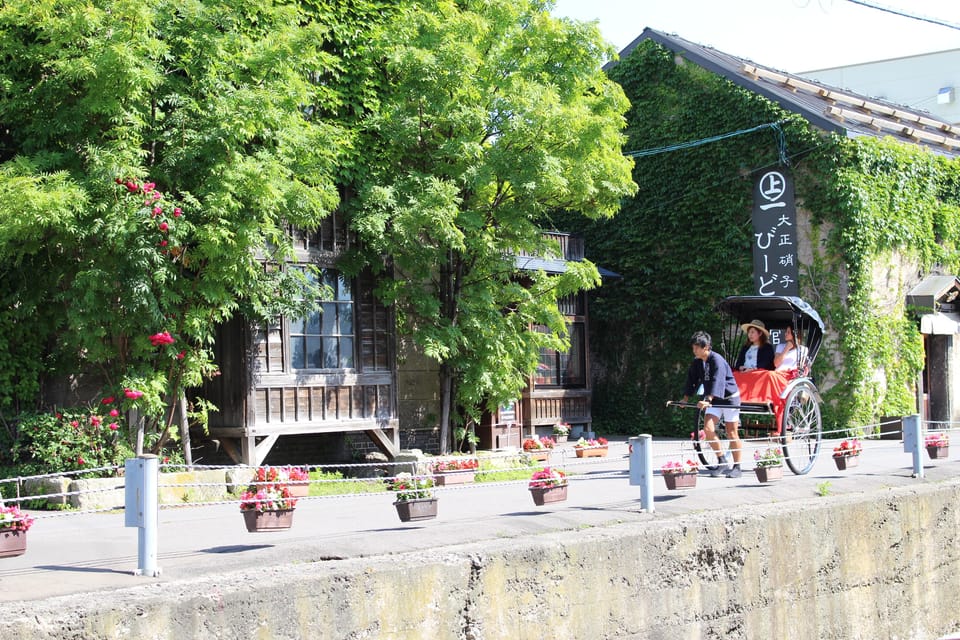 Otaru: Private Otaru Sightseeing Tour by Rickshaw - Choosing 30 minutes, one hour, or two hours