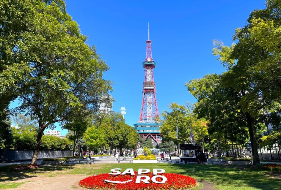 Sapporo: Buddha Hill, TV Tower, and Sake Stand Bar Tour - Starting beside Sapporo Station at 9 a.m.