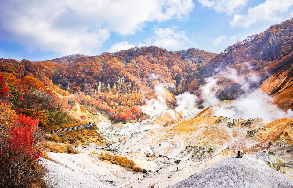 Sapporo: Hokkaido Noboribetsu Toya-ko Otaru Full-Day Tour - Lake Toya, a volcanic lake with room to breathe