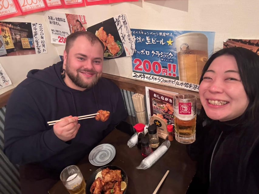 Sapporo: Nightlife Bar Hopping Tour with Local Guide - Key points at a glance