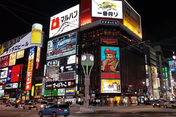 Sapporo Private Customizable Full Day Tour - Susukino after dark, or a daytime look at Sapporo’s entertainment core