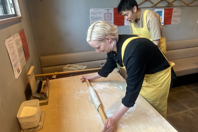Sapporo Snow Festival Limited Time (Feb. 4 - 10, 2026) Lunchtime Soba Making Experience Plan - Fresh Tempura With Your Handmade Noodles