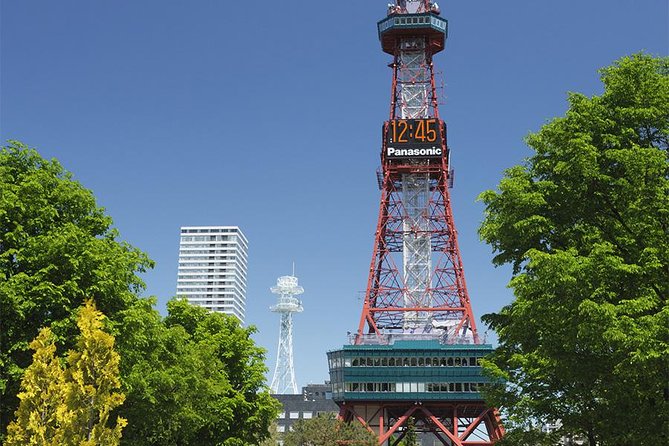 Sapporo TV Tower - Odori Park from above in every season