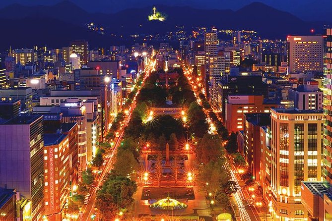 Sapporo TV Tower - The short ride from the third floor to the observation deck