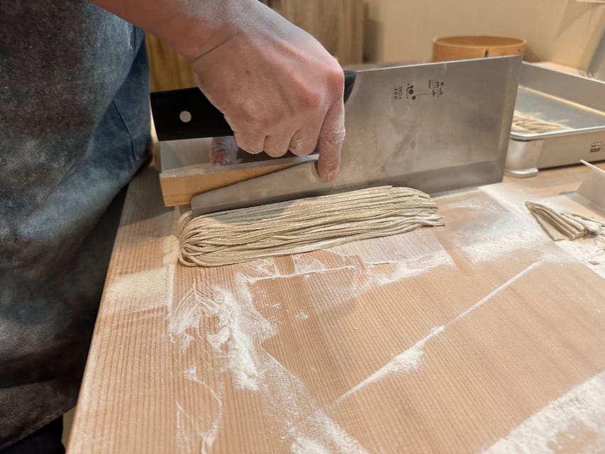 Soba noodle making experience and tempura, Hokkaido sakeplan - Should you book this private soba and sake experience?